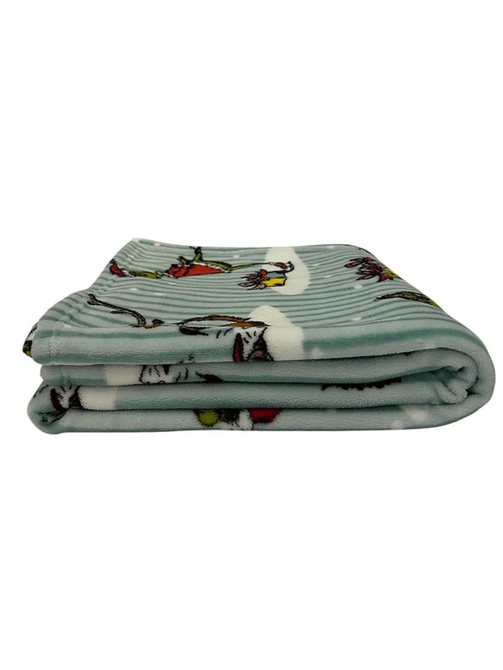 Dr. Seuss The Grinch Super Plush Holiday Throw
